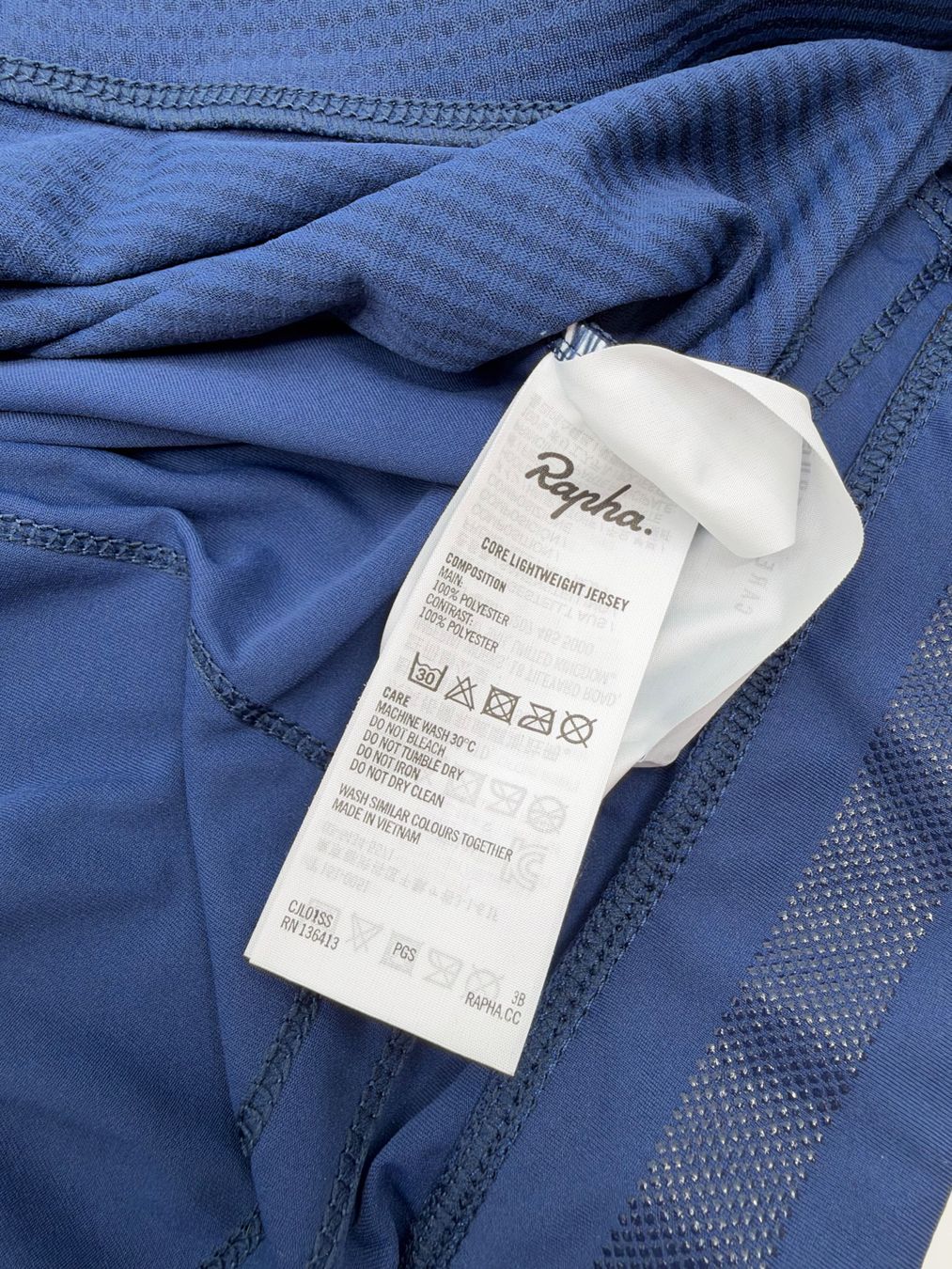 Rapha Canottiere & Pantaloni: Rapha Core Lightweight Jersey – Herren L – Dunkelblau – Nuovo (secondo la descrizione) da Uitikon Waldegg venduto da Thomyg 2
