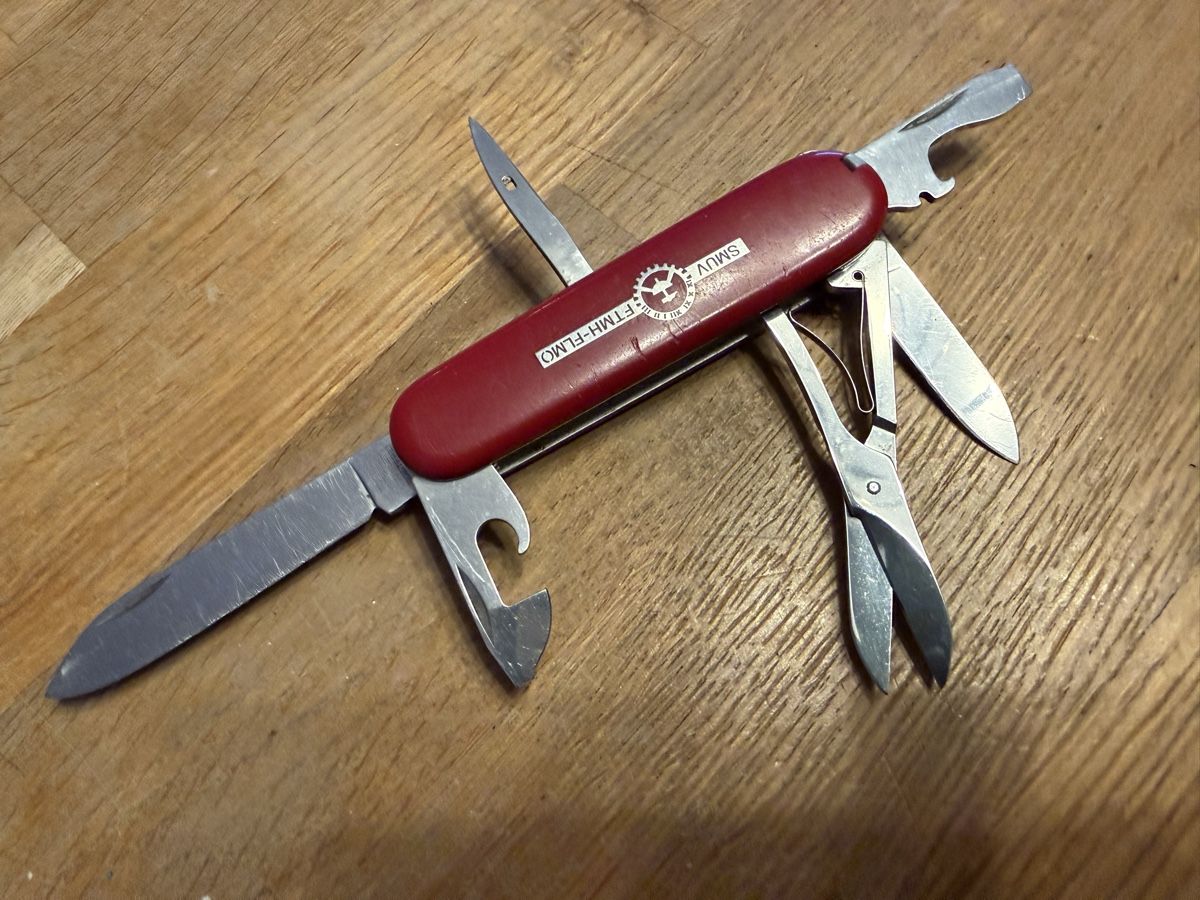 Victorinox Coltelli tascabile: Victorinox Taschenmesser "SMUV-FTMH-FLMO" – Usato da Goldach venduto da Messerguru 5