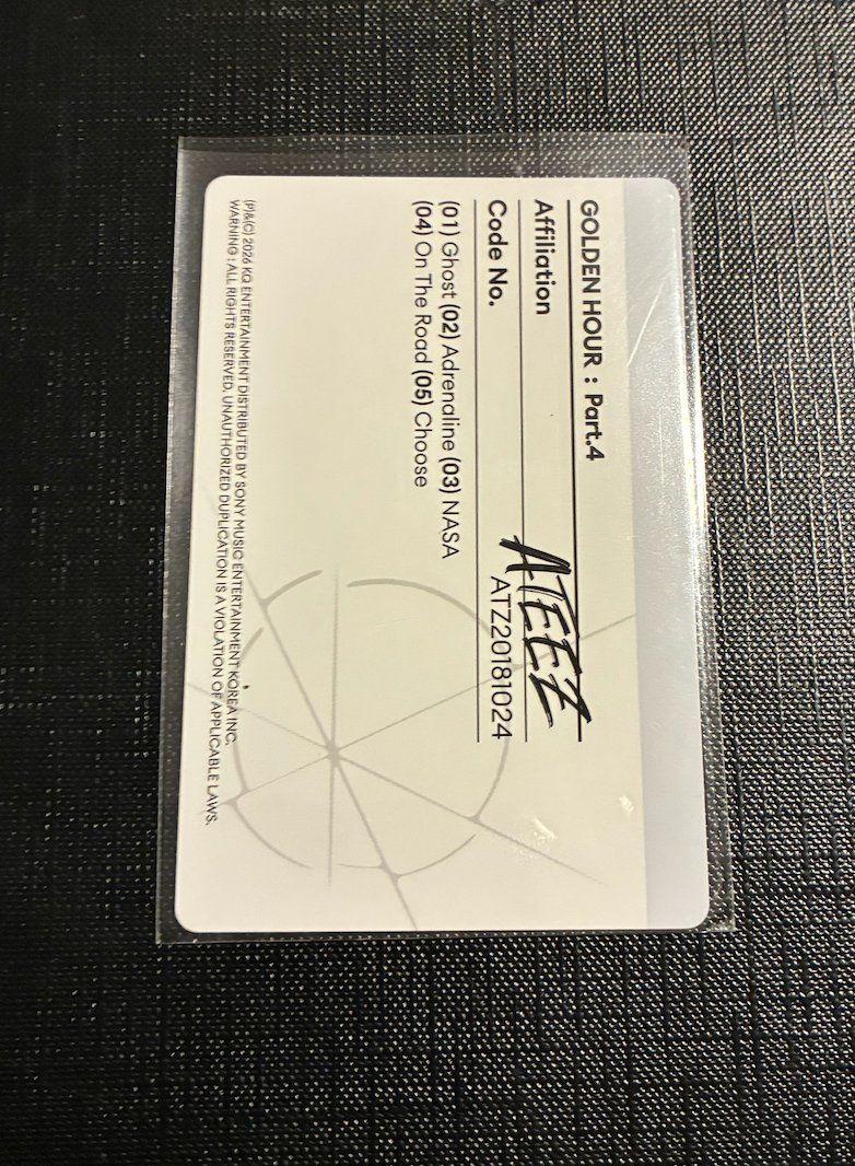 Sammelbilder & Trading cards: ATEEZ - Yeosang – Gebraucht aus Uster von ali_mp6n 1