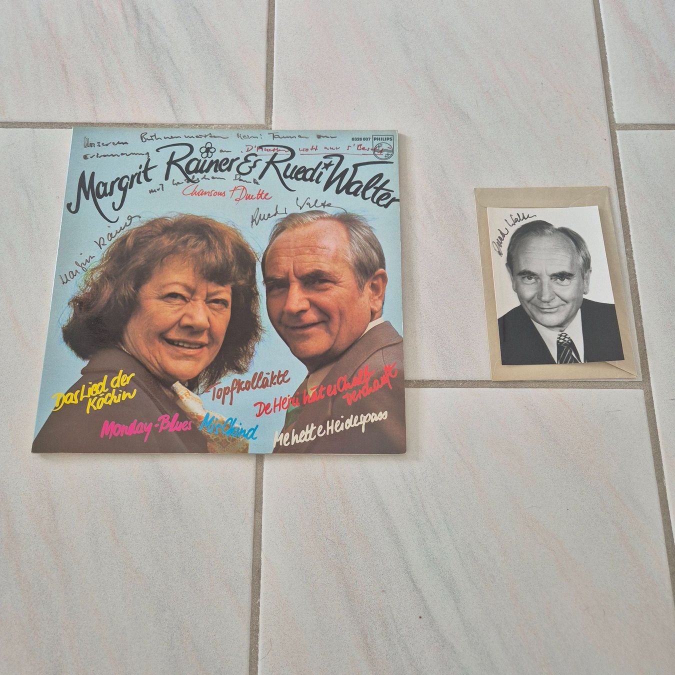 Dischi in vinile: Langspielplatte Margrit Rainer und Ruedi Walter – Usato da Arni AG venduto da kurtrmeier 1