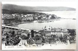Genève - Panorama - Vue prise de la Cathédrale