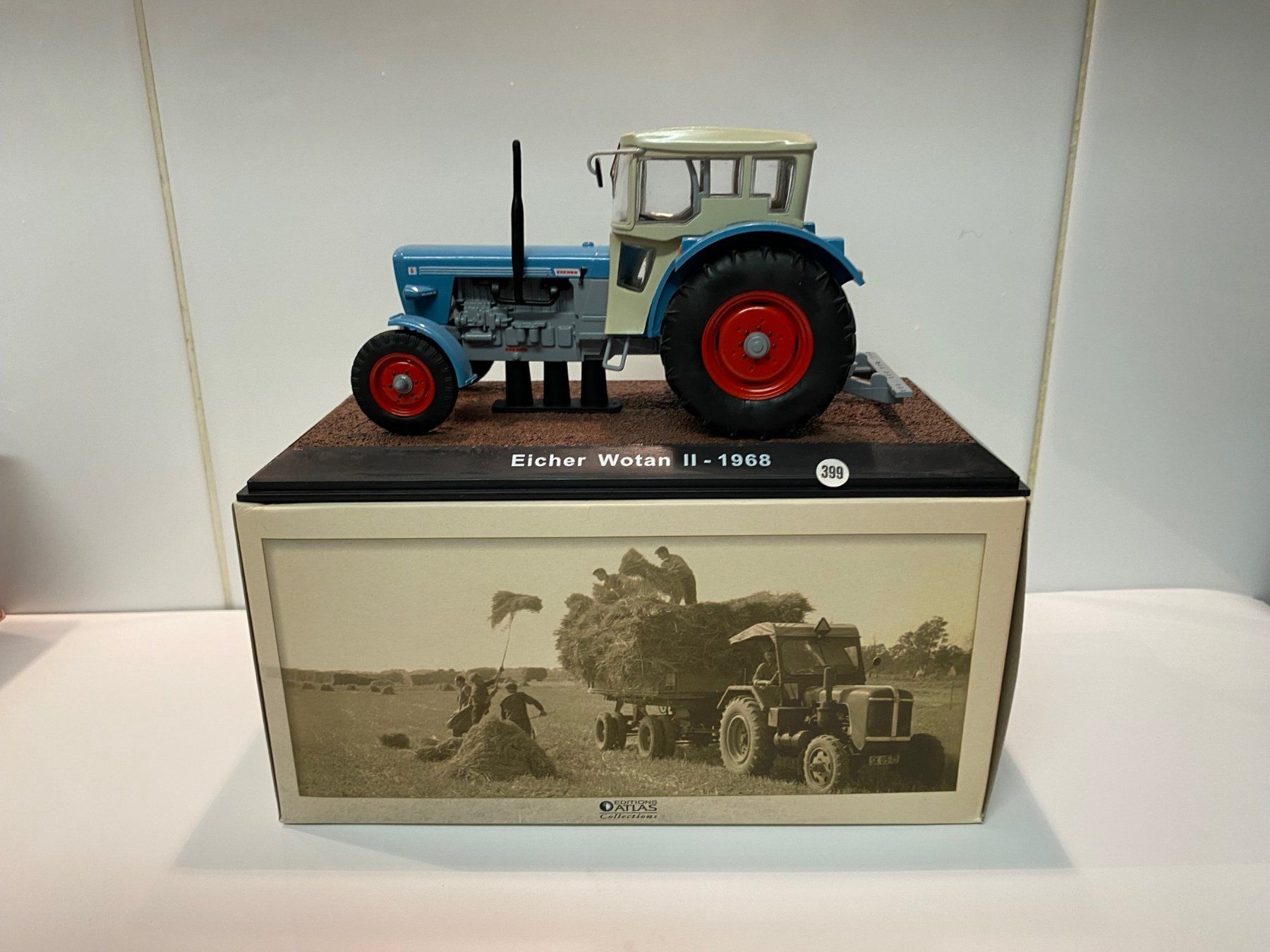 Kit di modellismo & Modellini statici: Traktor Eicher Wotan II 1968 1-32 185 – Nuovo e nell'imballaggio originale da Stäfa venduto da thebrand 2