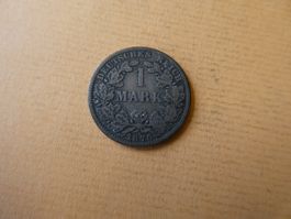 Dt. Reich 1876 A, 1 Silbermark