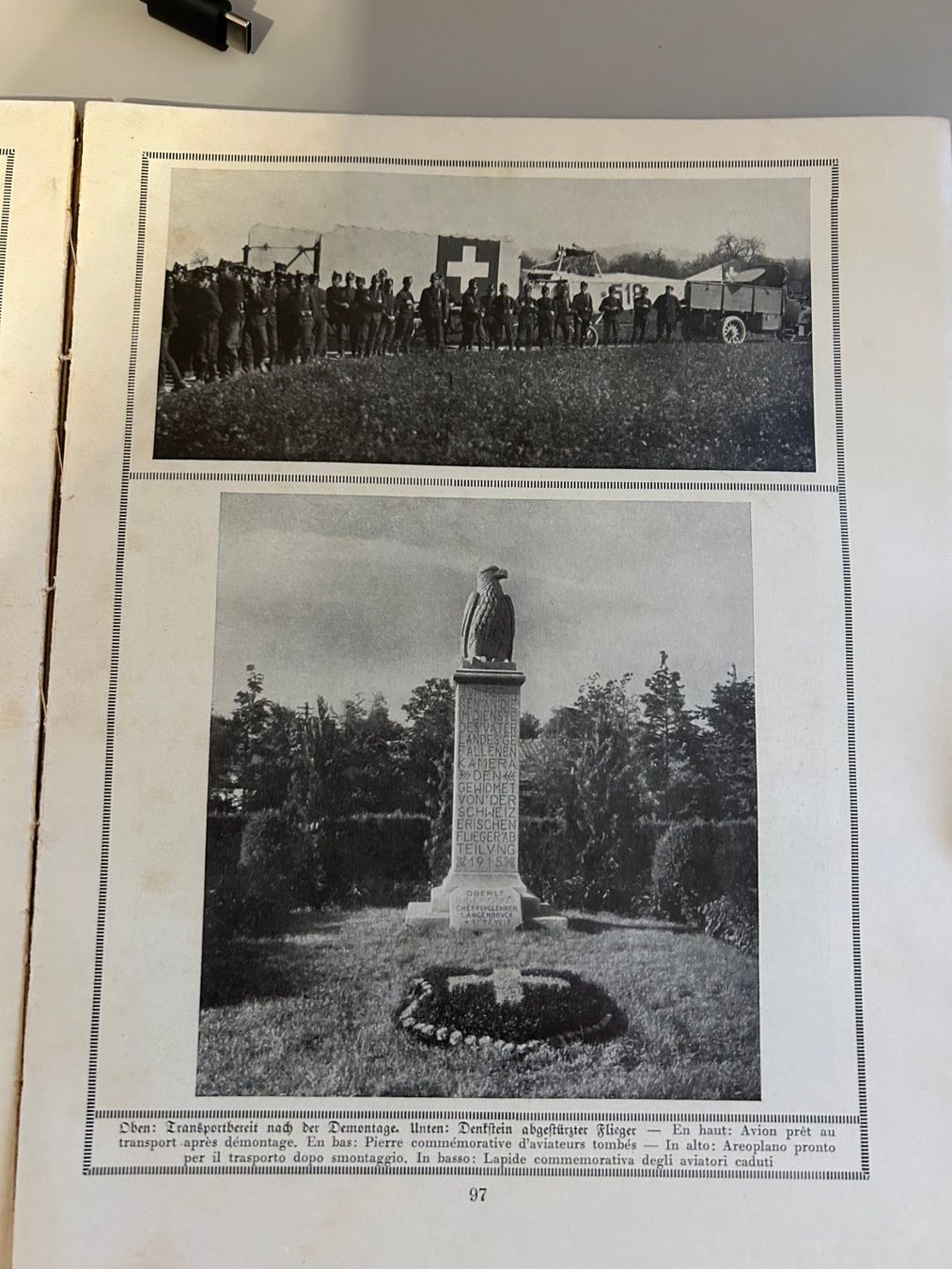 Libri: Johannes Jegerlehner  "Unser Volksheer"  1923 – Usato da Sugiez venduto da brockicenter 4