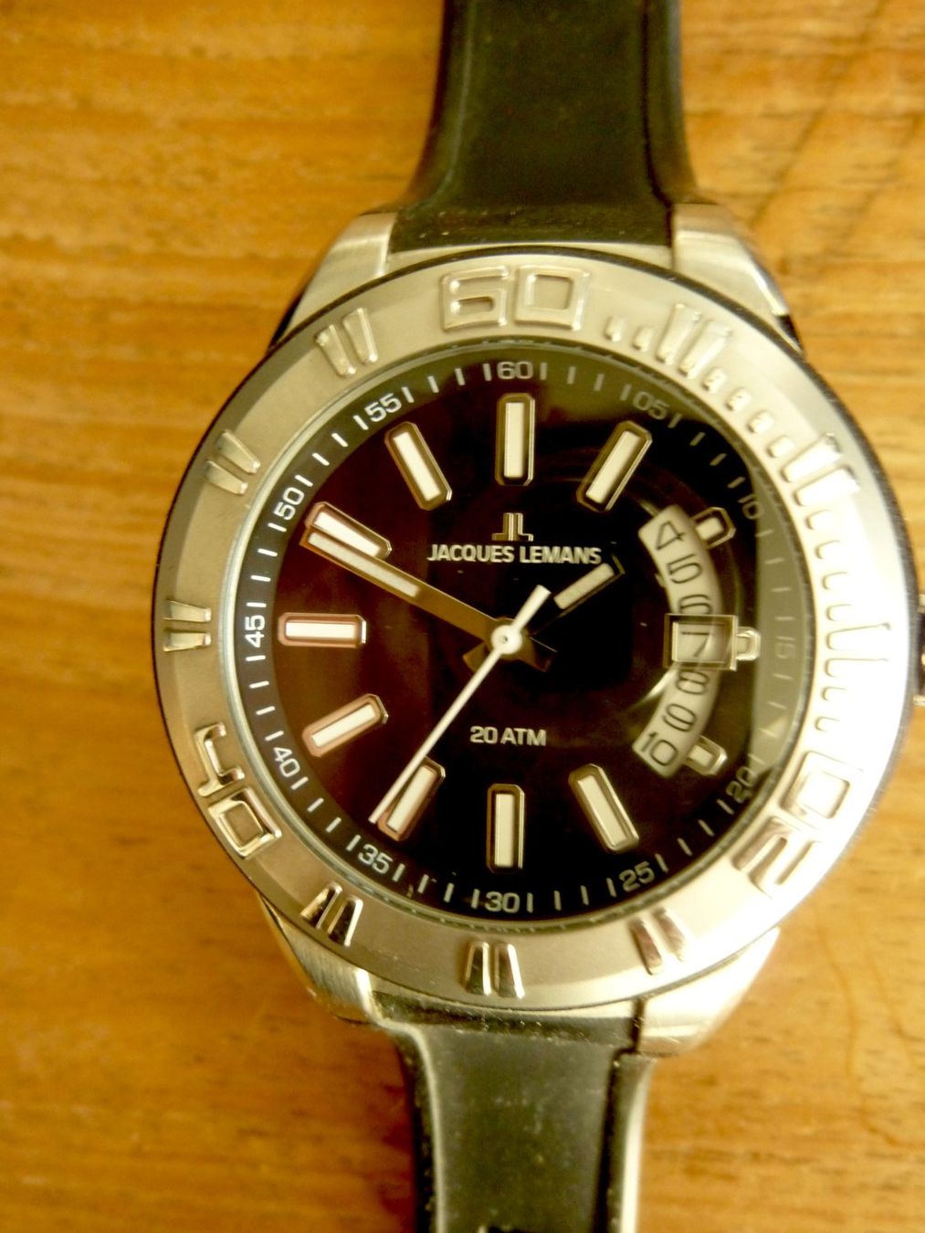 Jacques Lemans Uhren: Herren Armbanduhr Quarz Jacques Lemans – Gebraucht aus Appenzell Meister. von Lignum