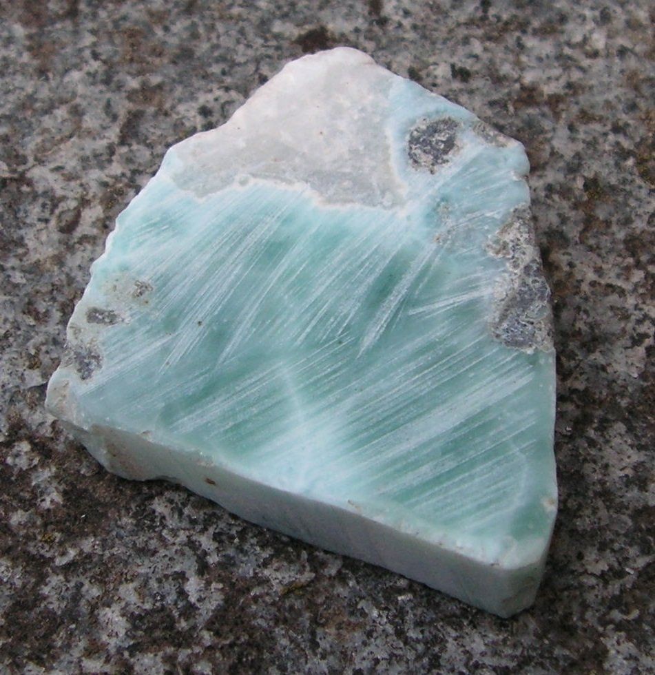 Mineralien & Heilsteine: ♥ LARIMAR - ATLANTIS STEIN - SCHEIBE ♥ – Neu (gemäss Beschreibung) aus Derendingen von Editka 1