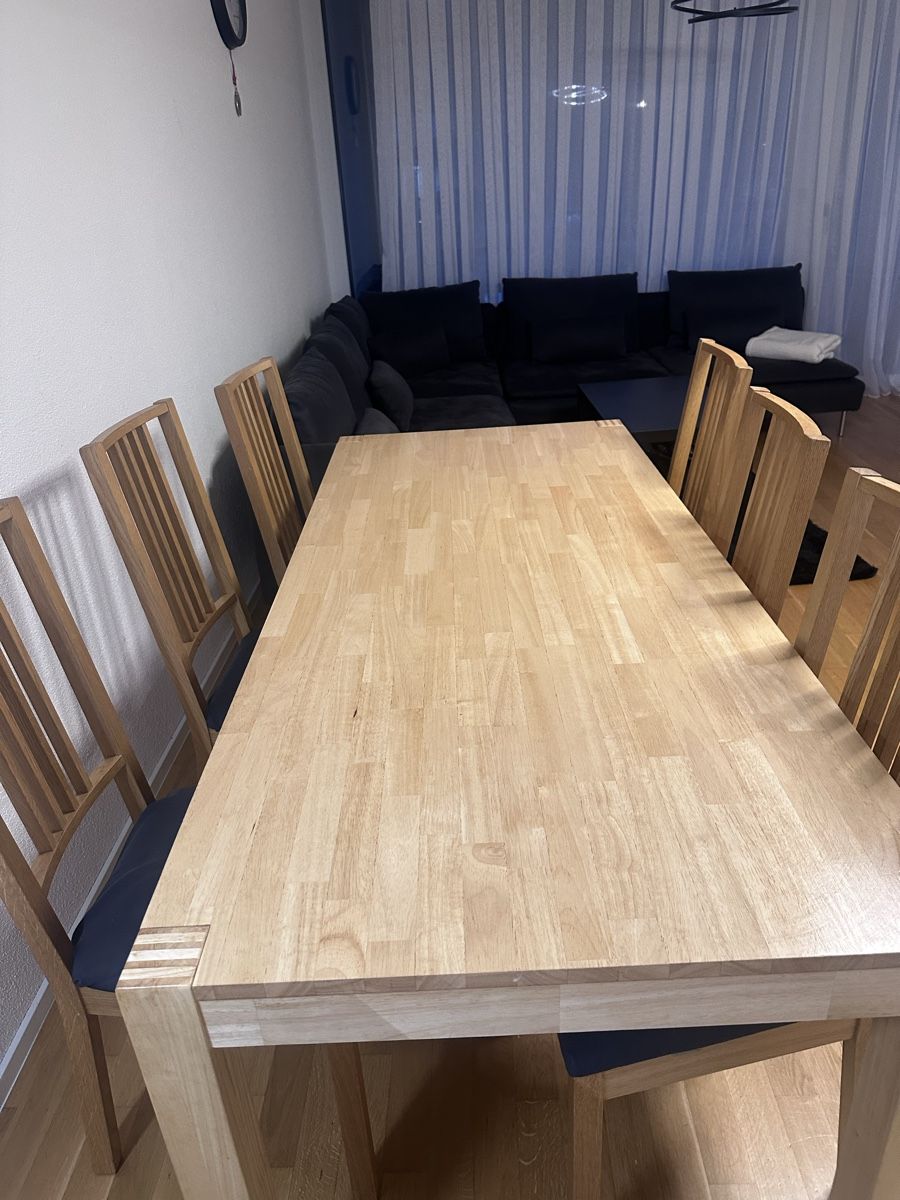 Ikea Set di tavolo e panche: Esstisch mit Stühle  – Usato da Aesch BL venduto da don_82vd 1