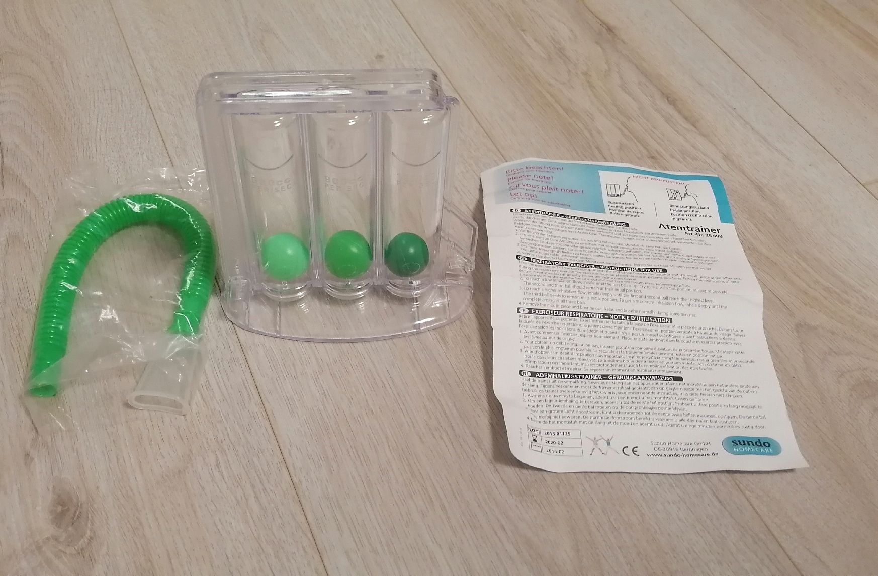 Hometrainer: Lungentrainer in Originalverpackung – Nuovo e nell'imballaggio originale da Schwarzenegg venduto da musi09 1