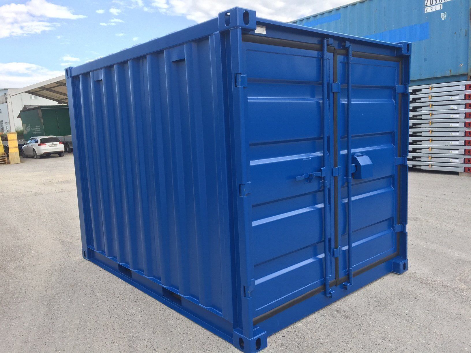 Baucontainer: 9' Lager- oder Materialcontainer! – Neu (gemäss Beschreibung) aus Kradolf von BKSAG 1