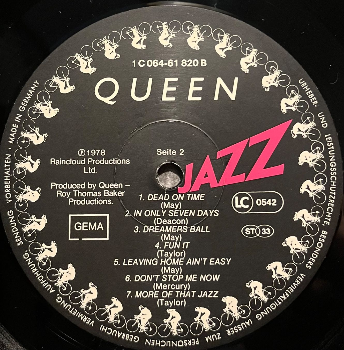 Schallplatten: QUEEN - JAZZ - 33 Tours – Gebraucht aus Bussigny von vinyl-pas-cher 4