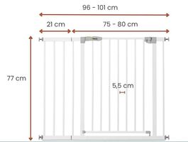 2 Stk. Absperrgitter hauck