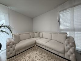Elegantes Chesterfield Ecksofa