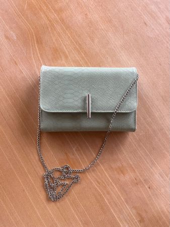 Petit sac à main turquoise chic