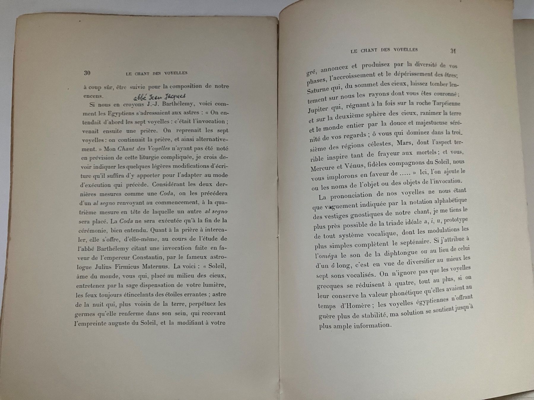 Libri: Edmond Bailly Le Chant des Voyelles – Usato da ZUERICH venduto da Carolus1 4