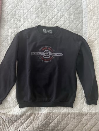 Sparco Racing Sweatshirt, Schwarz, Grösse M, Top Zustand!