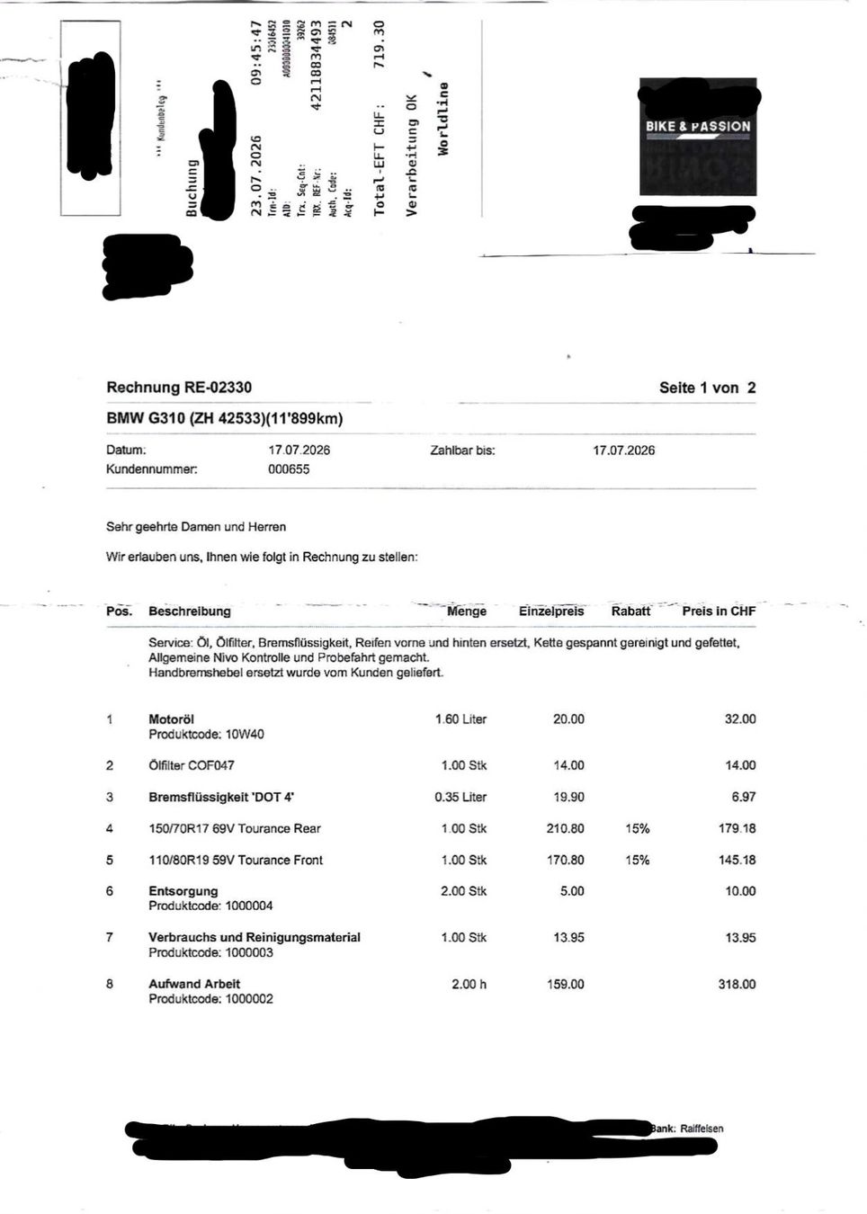 BMW Enduro: BMW G310 GS ABS – Usato da Pfäffikon ZH venduto da Mhuber1234 4