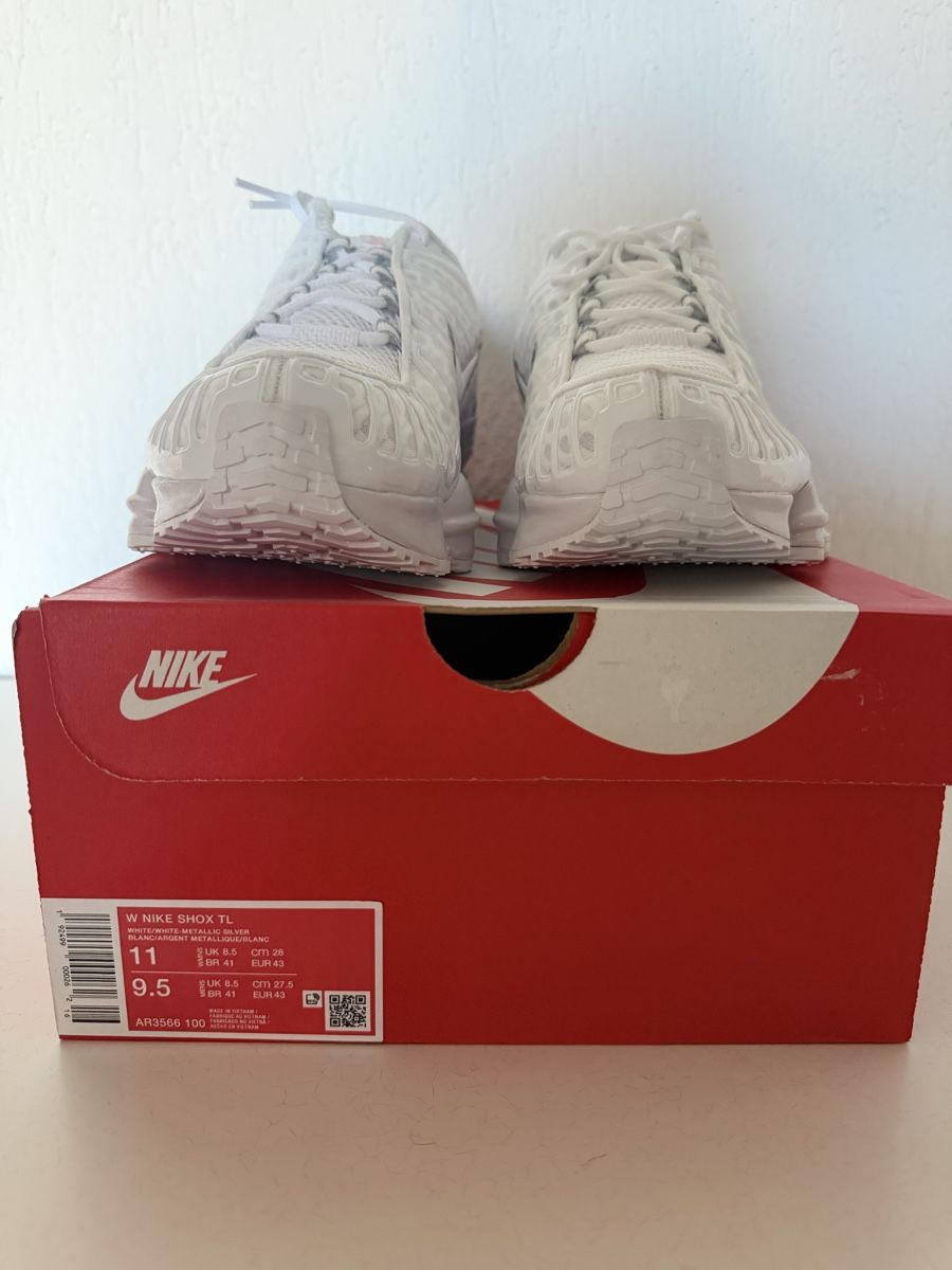 Nike Scarpe da uomo: Nike Shox TL White Silver  – Nuovo e nell'imballaggio originale da Dübendorf venduto da Sneaker_Seller 2