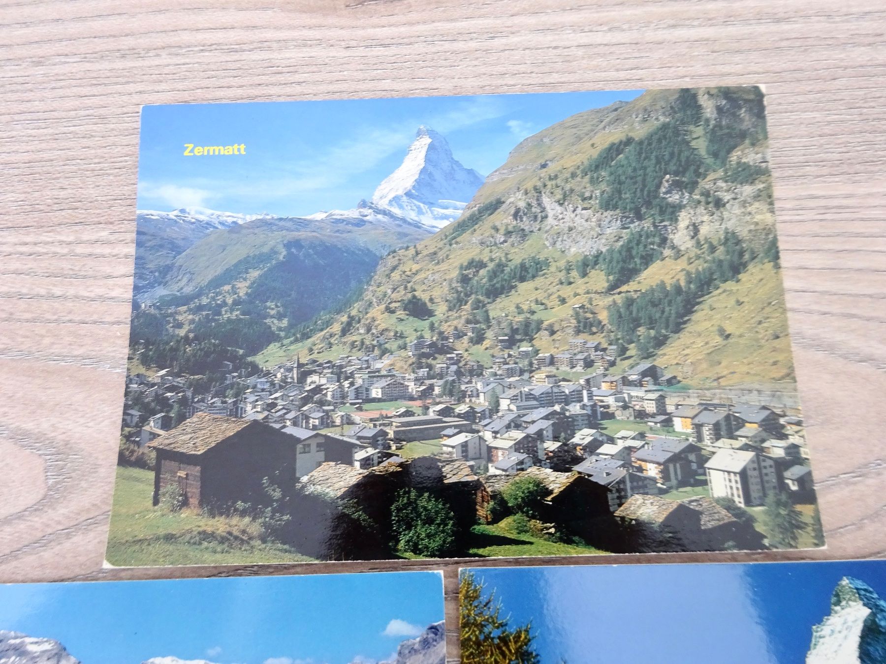 Ansichtskarten: 3 Ansichtskarten Wallis ! – Gebraucht aus Kaltbrunn von Wigwam7 1
