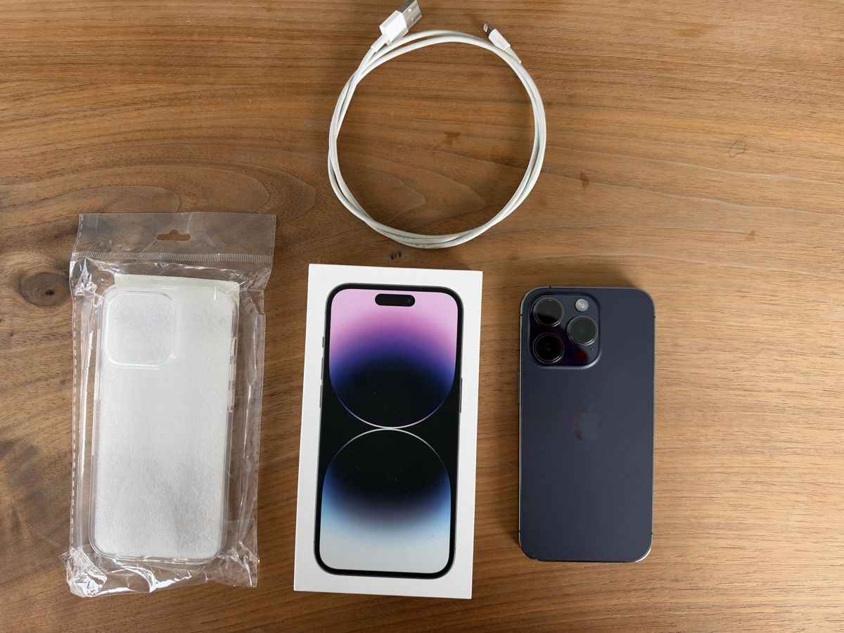 Apple Handys / Smartphones: iPhone 14 Pro, 128GB, Deep Purple – Gebraucht aus Gwatt (Thun) von fab_d7c2 1