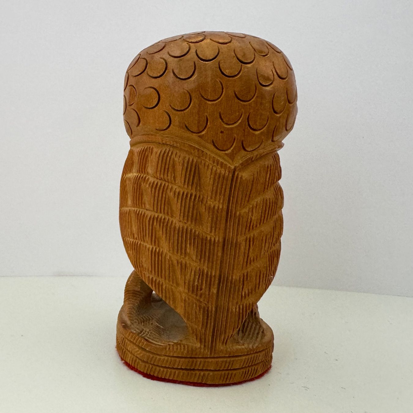 Statuette: Hibou en bois sculpté main – Usato da Biel/Bienne venduto da Philemon02 2
