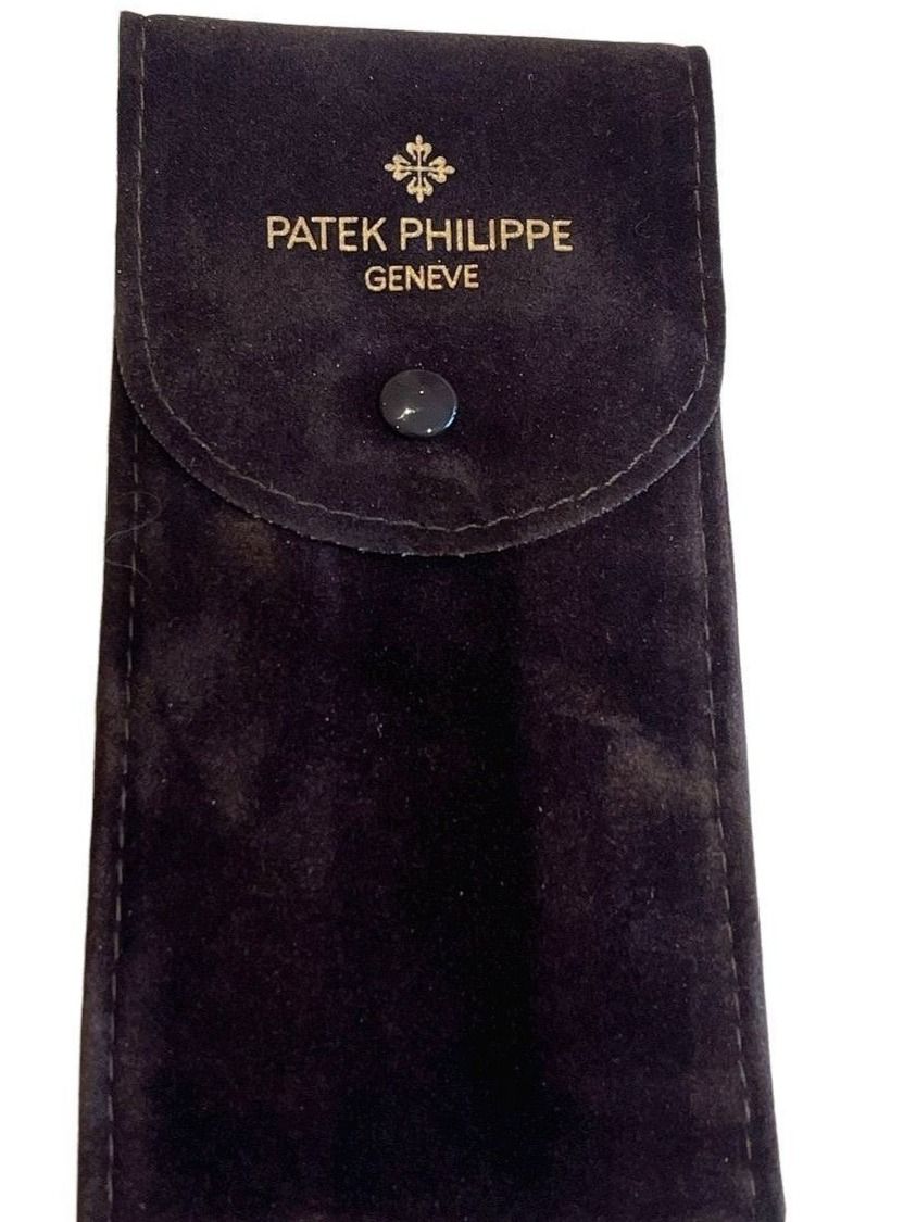 Patek Philippe Scatole porta orologi: Patek Philippe watch pouch / Etui Rare 👌 – Usato da Morges venduto da thetimebureau