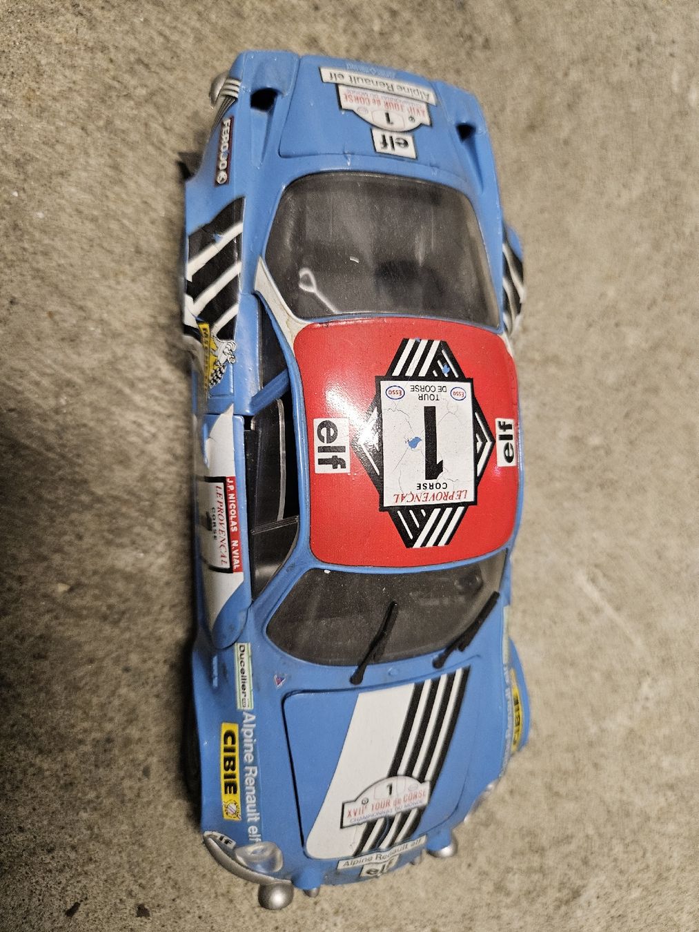 Alpine Voitures modèles: Alpine Renault A110 1600S Macadam Modellauto – D'occasion à Dielsdorf par toe51664 3