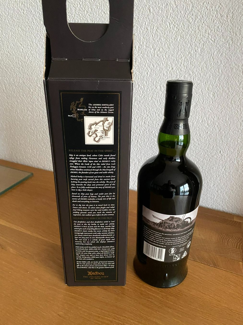 Ardbeg Spirituosen: Ardbeg Ardbog / Rarität – Neu und originalverpackt aus Rüttenen von Enboe 1