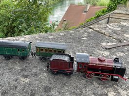 Märklin Spur 0 Zug 30er Jahre (R 890 rot, 889, 17190, 17200)