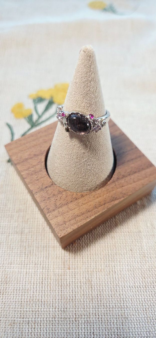 Anelli: NEW - S925 Super Seven Crystal Ring (Adjustable) – Nuovo (secondo la descrizione) da Zürich venduto da cin_wcf6 3