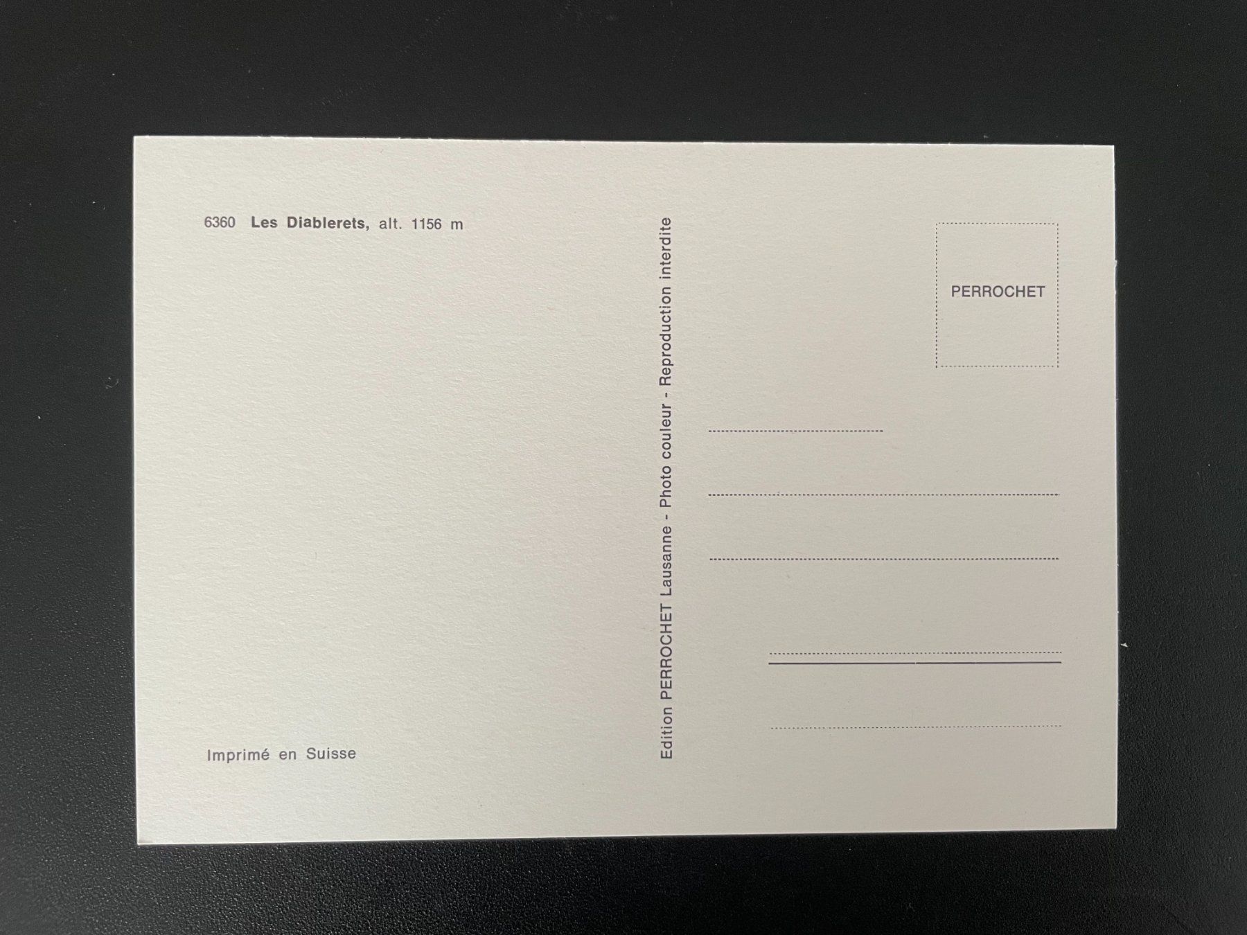 Cartes postales: AK VD Les Diablerets – D'occasion à Thal par Danny82 1
