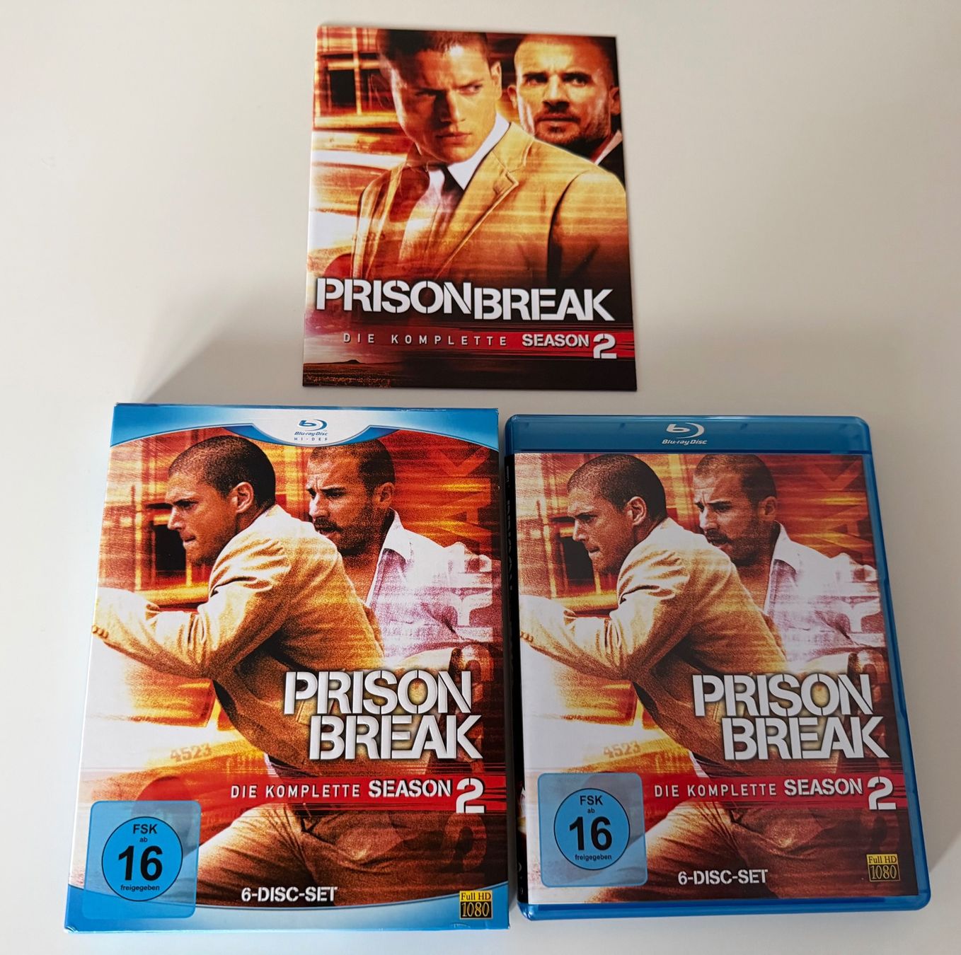 Tutti i DVDs: Prison Break - Staffel 2, Blu-ray, 6-Disc-Set im Schuber – Usato da Altstätten SG venduto da sheamus 2