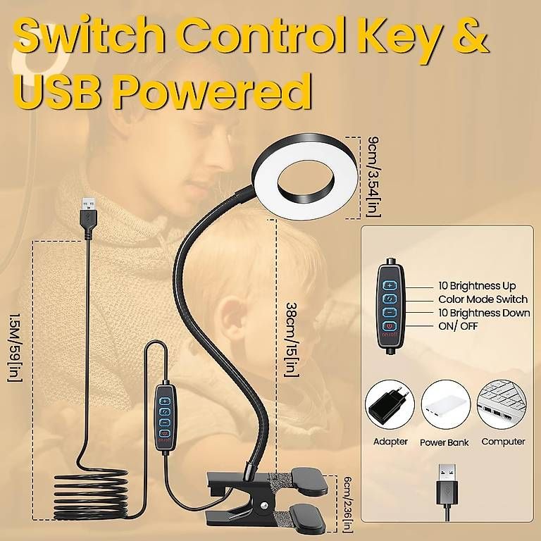Lampade: Vicloon - USB LED - Spott Light - Ringleuchte – Usato da Etziken venduto da prasanna-team 1