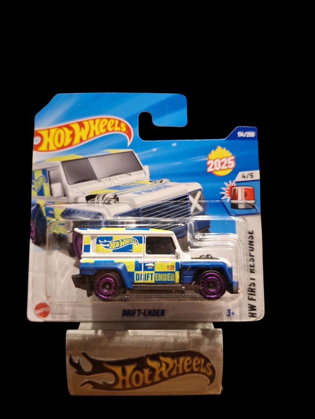 Hot Wheels Modellini d'auto: Hot Wheels HW First Response 2025 Drift-Ender 4/5 S – Nuovo e nell'imballaggio originale da Adlikon venduto da Mmartin0