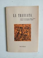 La Traviata - Giuseppe Verdi, Ricordi Ausgabe 1975 Vintage