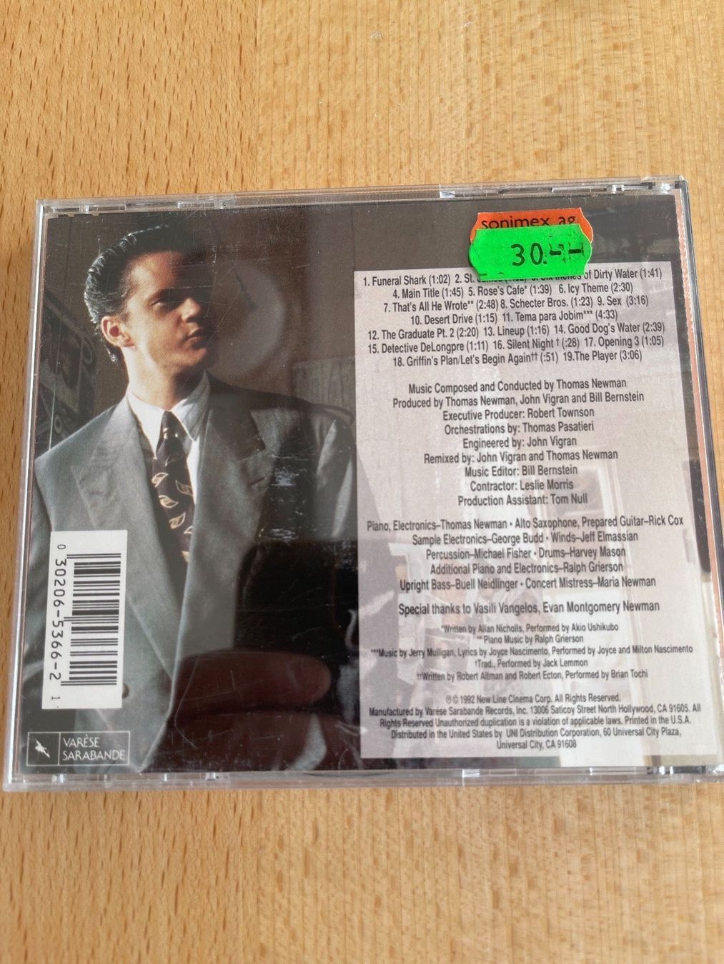 CD: The Player - Soundtrack – Usato da Rüti ZH venduto da alumedien 1