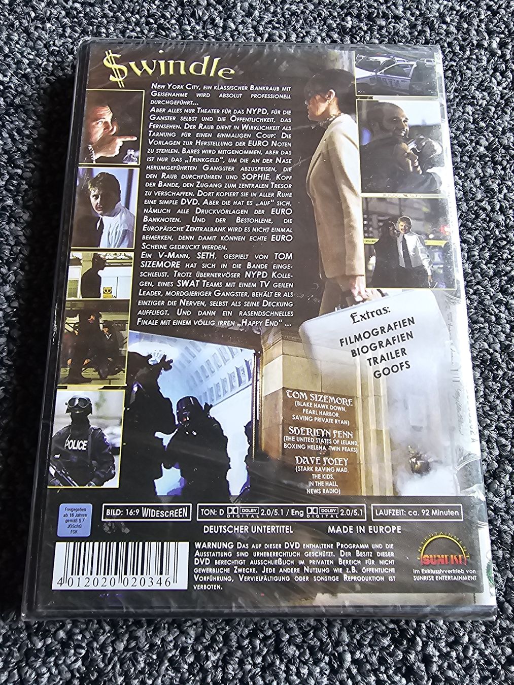 Tous les DVDs: DVD Swindle Neuverpackt – Neuf avec emballage d'origine à Ruswil par jan_bxl5 1