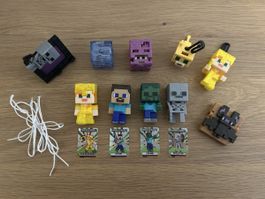10 Minecraft Figuren von Kinder Joy