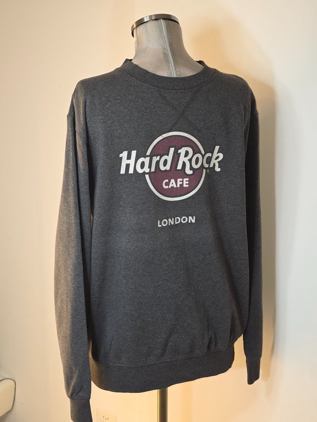 Hard Rock Cafe Maglioni & Felpe: L original HARD ROCK CAFE LONDON Sweatshirt Pullover grau – Usato da Dürnten venduto da Bachtelrider_ 1