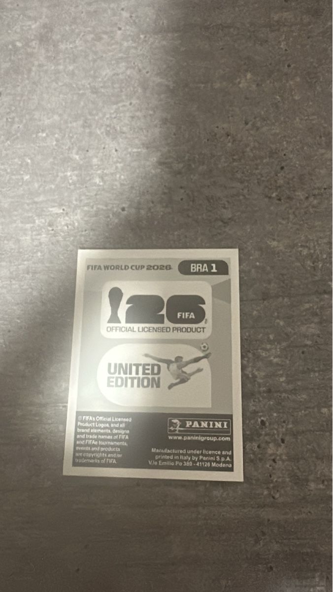 Panini Carte collezionabili: BRA 1 , FIFA WORLD CUP 2026 PANINI  – Nuovo (secondo la descrizione) da Frauenfeld venduto da 1PegPeg1 1