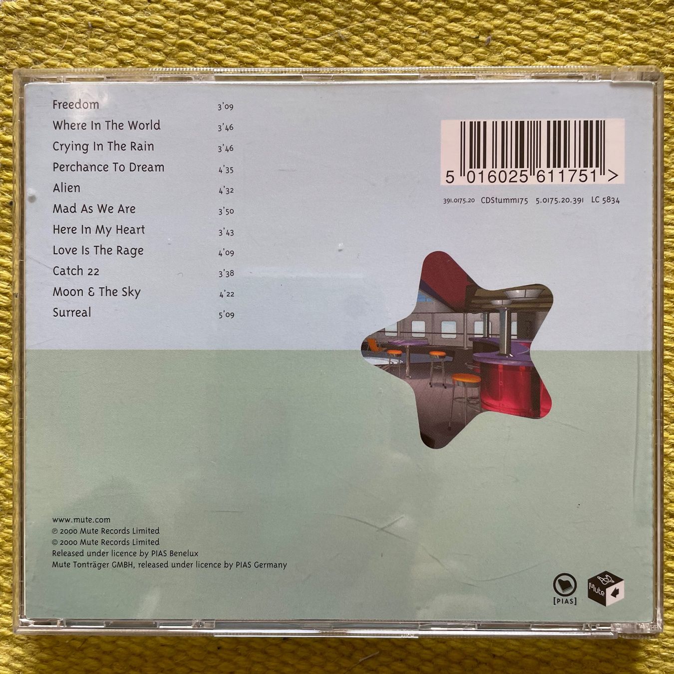 CD: ERASURE-LOVEBOAT – Usato da Rorschacherberg venduto da CD-Roli 1