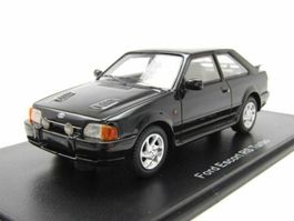 Ford Escort IV RS Turbo 1986-1990 schwarz 1:43 von NEO Scale