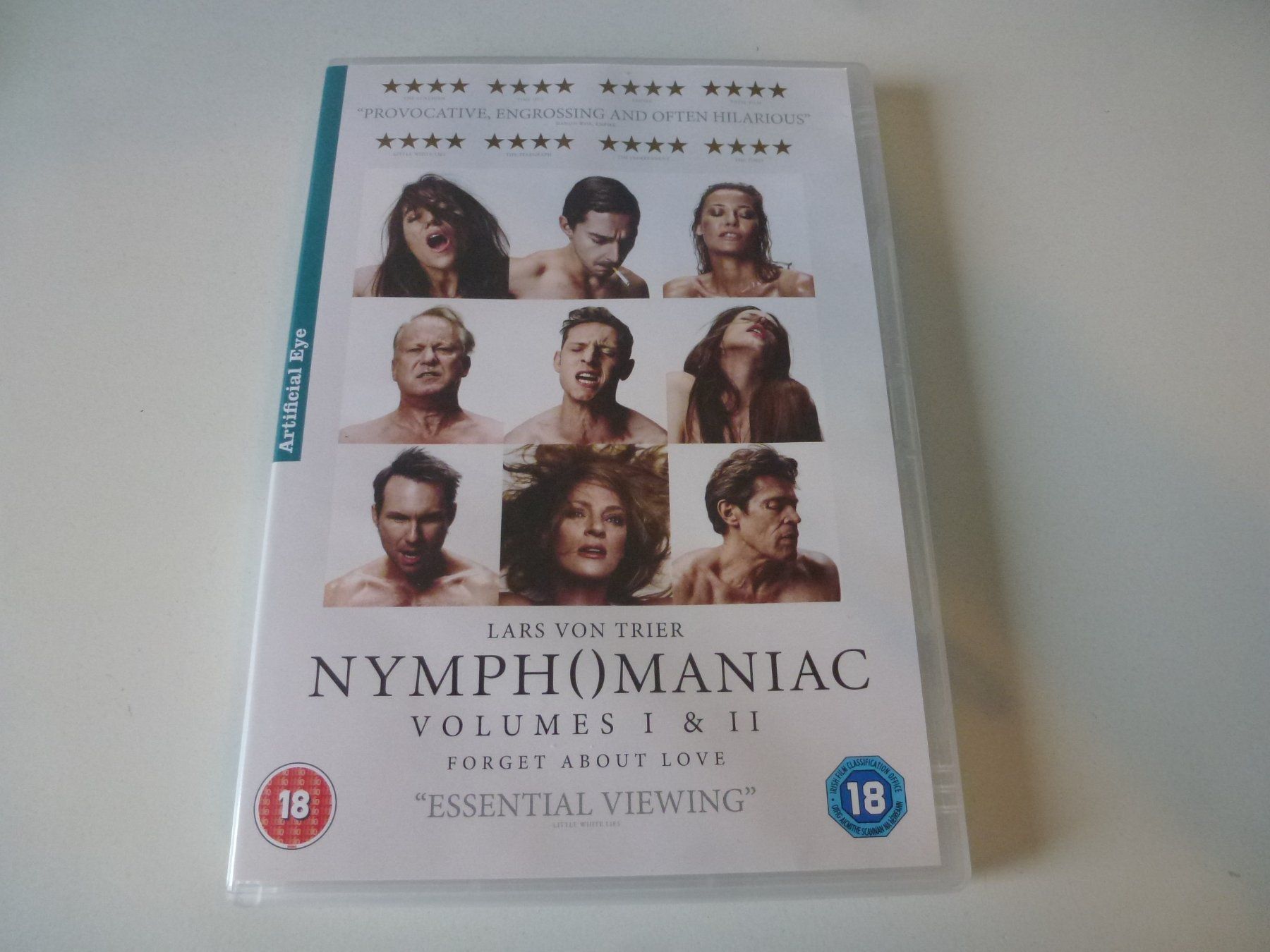 Tutti i DVDs: Nymphomaniac - Part 1 & 2 (2 DVDs) – Nuovo (secondo la descrizione) da Bern venduto da Frebo