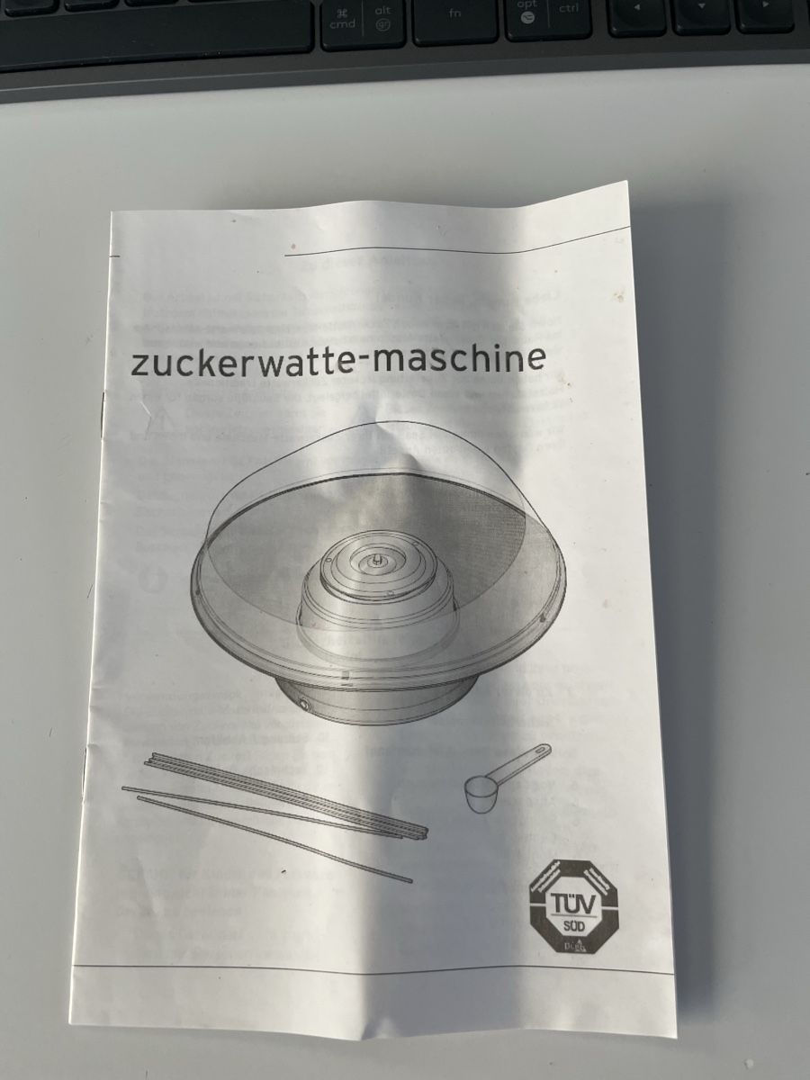 Küchengeräte: Zuckerwattemaschine – Gebraucht aus Rafz von Nb.photography 1