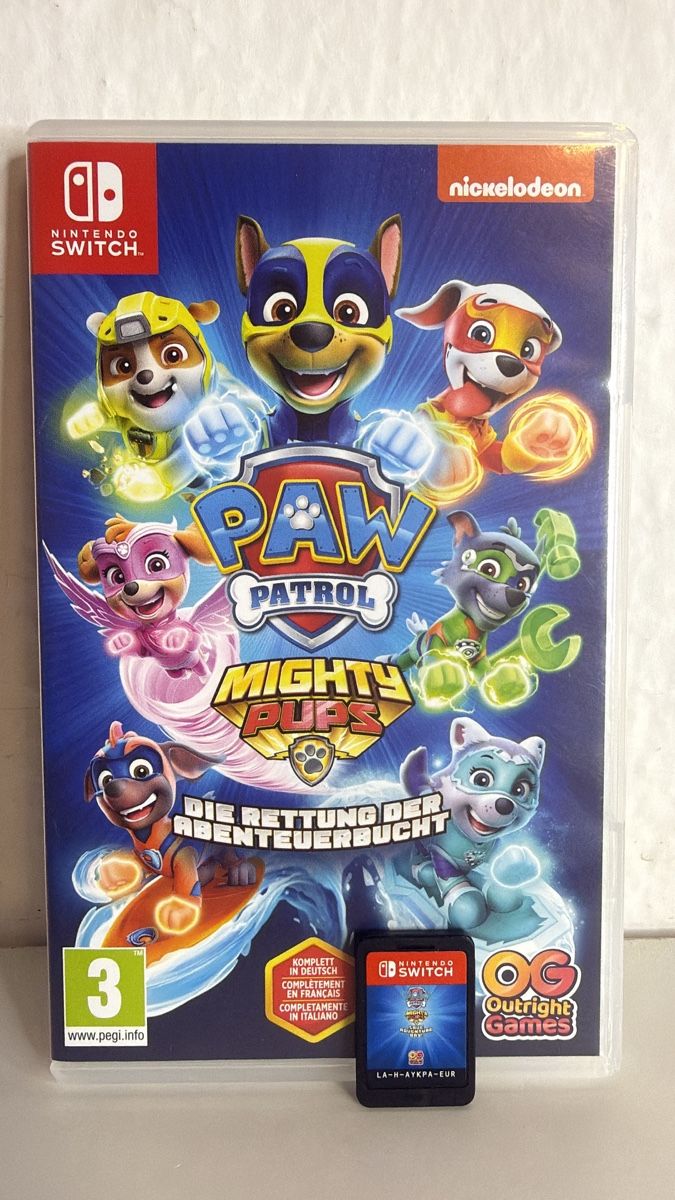 Nintendo Jeux: Paw Patrol Mighty Pups - Nintendo Switch Game – D'occasion à Ehrendingen par bubulence