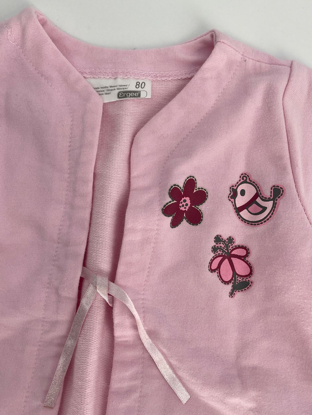 Maglioni & Felpe: Rosa Jäckli/ Jerseyjacke Gr. 80 von Ergee – Usato da Auenstein venduto da moin. 1