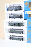 ROCO 5 x Personenwagen Set schöne Modelle - H0 OVP