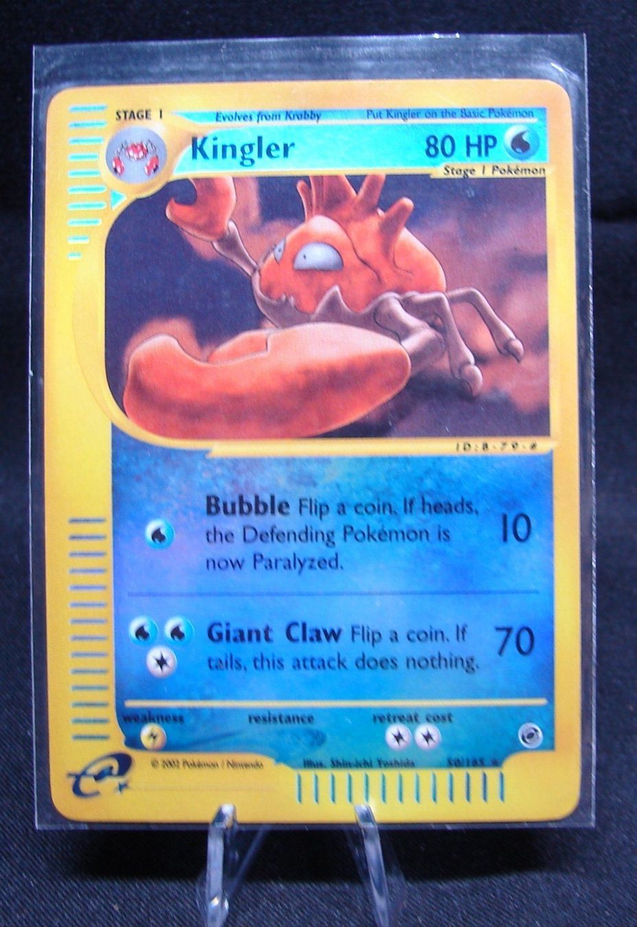 Pokémon Carte collezionabili: Pokemon Kingler Rare Reverse Holo                       /125 – Nuovo (secondo la descrizione) da Rümlang venduto da coh_87ww