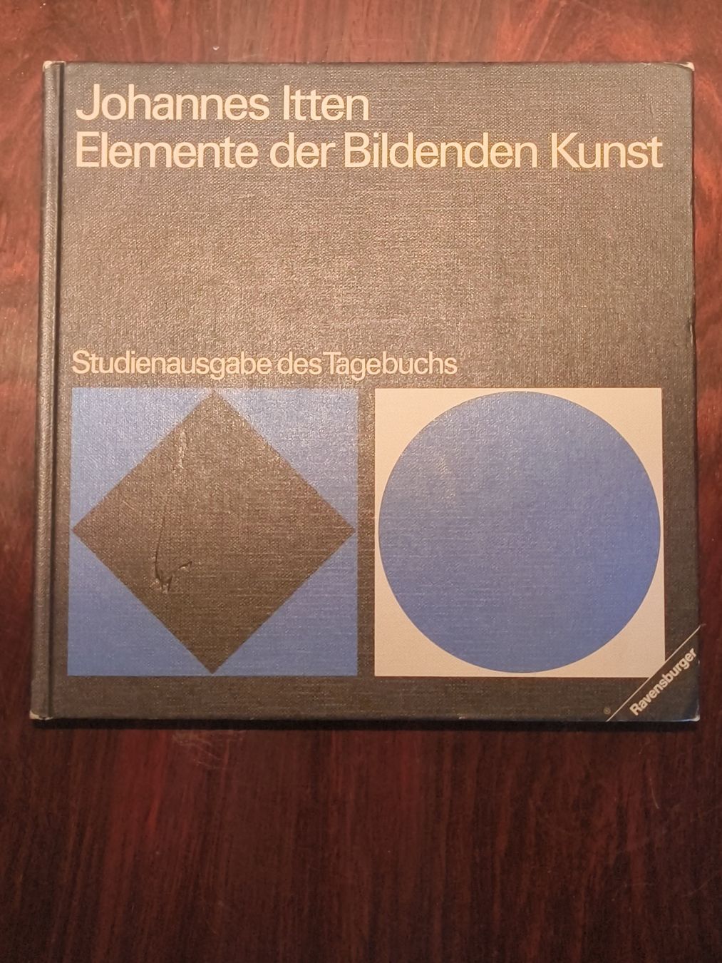 Bücher: Johannes Itten Elemente der Bildenden Kunst Studienausgabe – Gebraucht aus stettlen von VintageBern_ch
