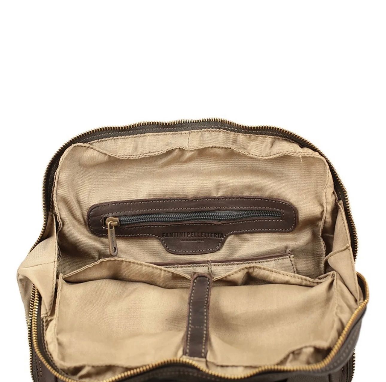 Zaini: Lederrucksack groß Milano - Farbe: Braun – Nuovo e nell'imballaggio originale da Wittenbach venduto da WWW.DRILUBAGS.CH 2