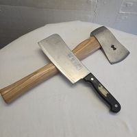 Axt und Hackmesser Set